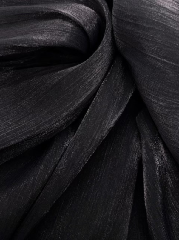 Black Rose | Organza Shimmer Hijab