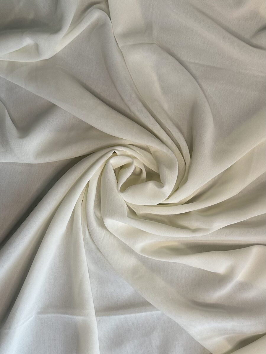 Eggshell | XL Chiffon Hijab