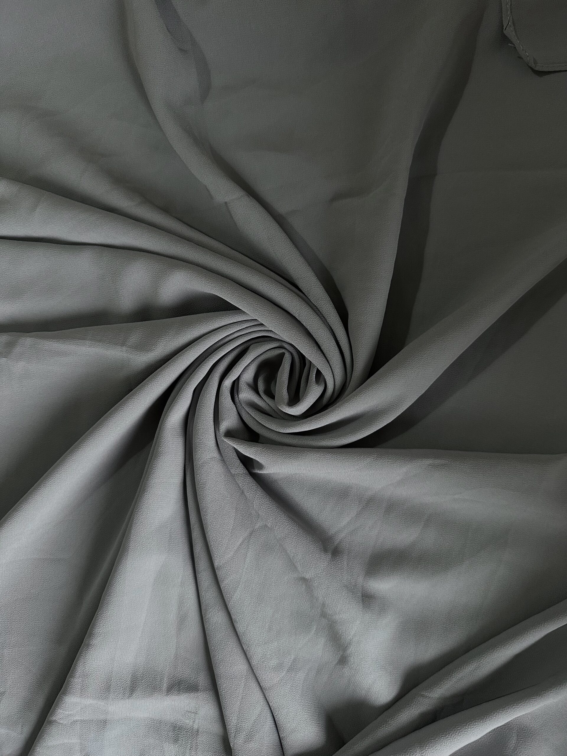 Ashy Grey | XL Chiffon Hijab