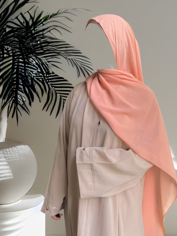 Almond | XL Chiffon Hijab