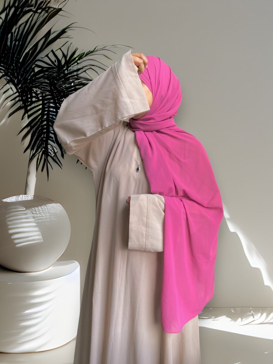 Plum | XL Chiffon Hijab