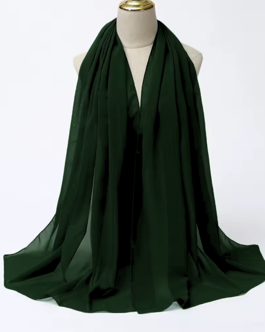 Forest green | Classic Chiffon