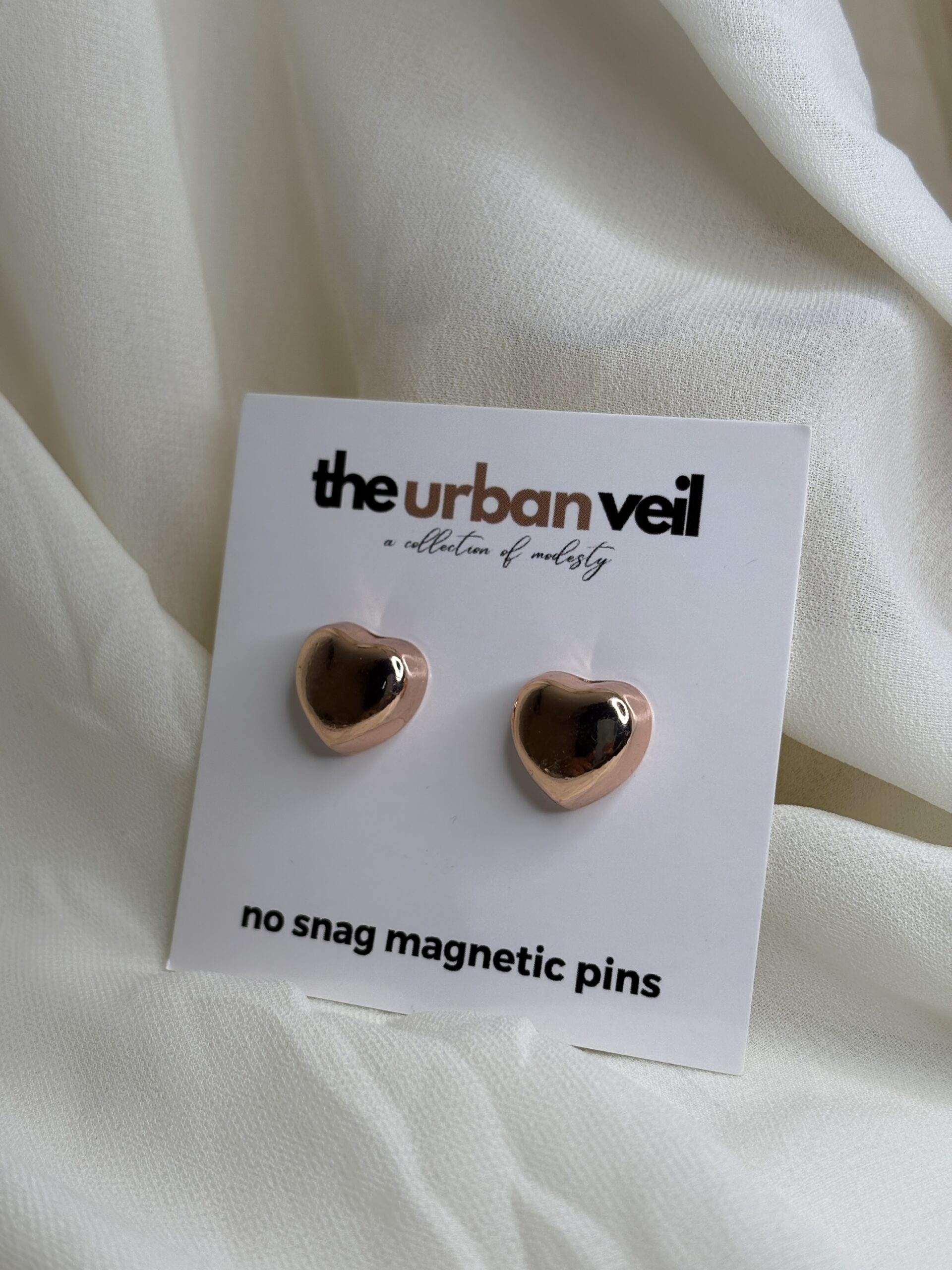 Rose Gold – Pair of 2 | Hijab Magnets