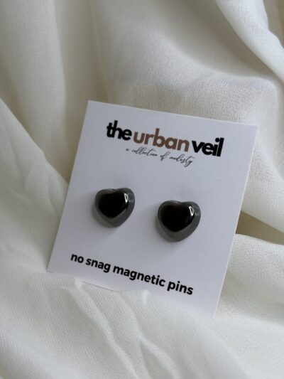 IMG_5484 Black - Pair of 2 | Hijab Magnets