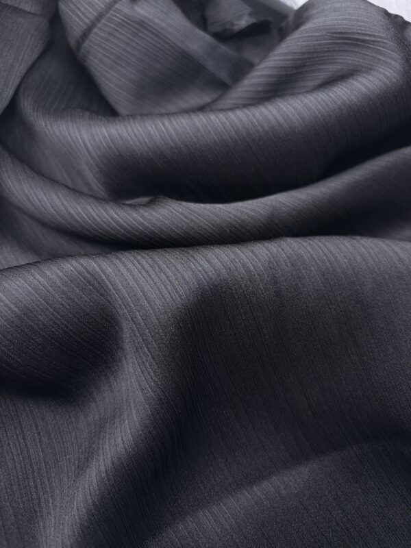 Raven | Crinkle Satin Hijab