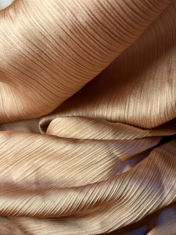 Golden Hour | Crinkle Satin Hijab
