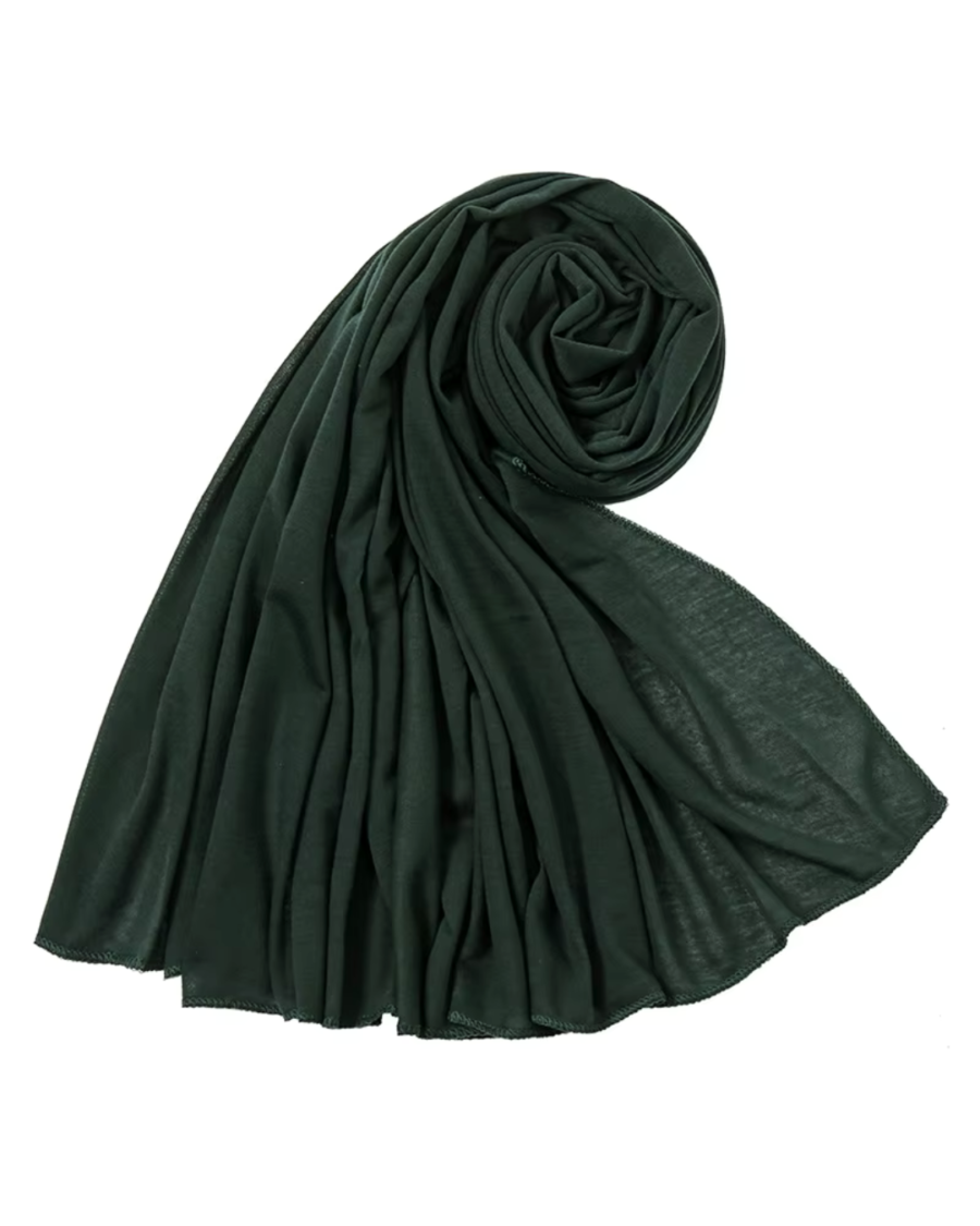 Forest Green | Cotton Jersey Hijab