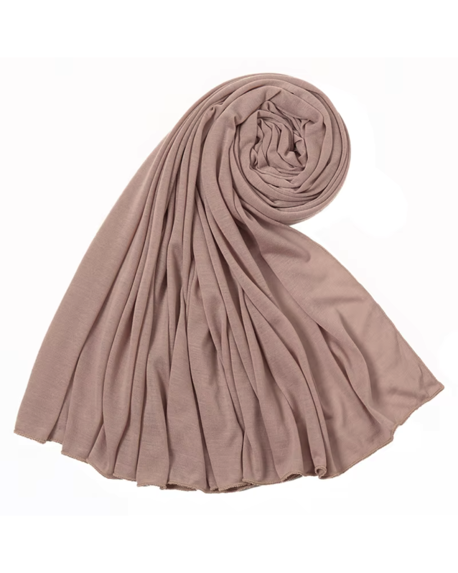 Mocha | Cotton Jersey Hijab