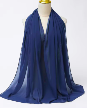 Navy | Classic Chiffon