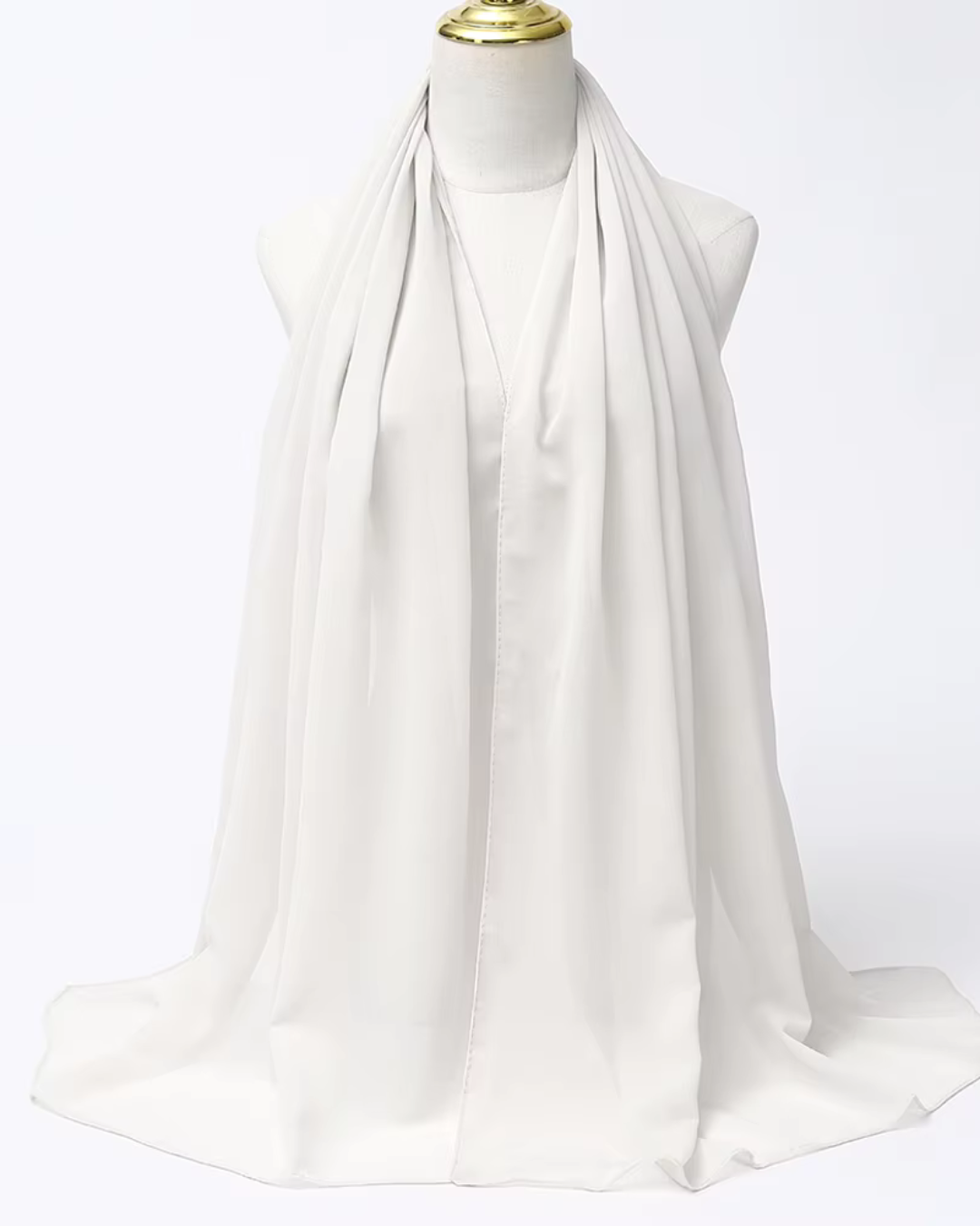 Pearl white | Classic Chiffon